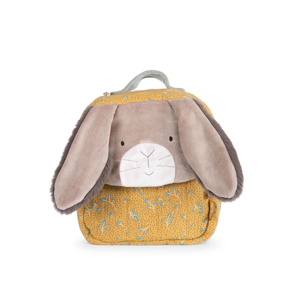 Mochila conejo ocre Trois petits lapins